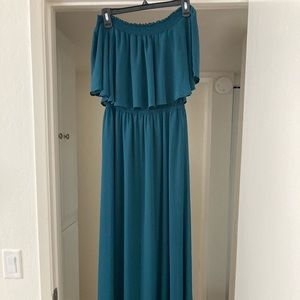 Show me your Mumu - deep jade chiffon